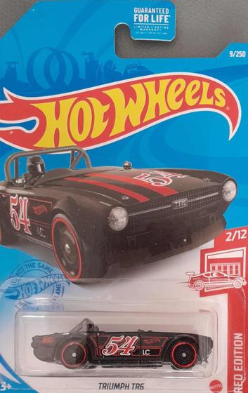 Imagem de Hot Wheels Red Edition - Triumph TR6