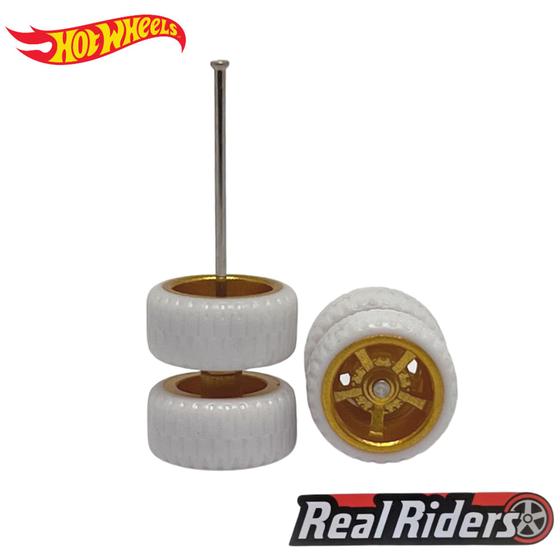 Imagem de Hot Wheels Rodas Com Pneus Borracha Custom 1/64