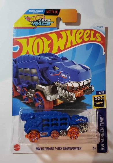 Imagem de Hot Wheels Screen Time - HW Ultimate T-rex Transporter