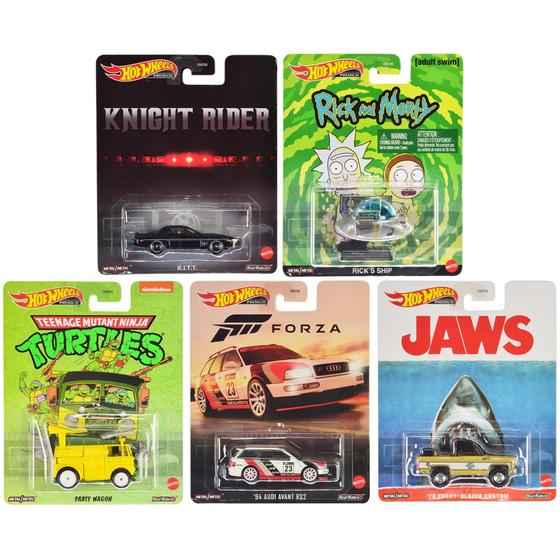 Imagem de Hot Wheels - Set 5 Miniaturas - Retro Entreterimento - DMC55-946Q