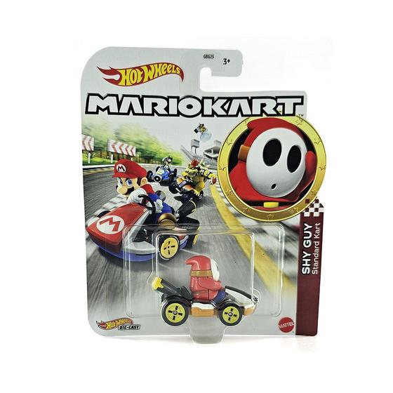 Imagem de Hot Wheels Shy Guy Standard Kart - Mario Kart