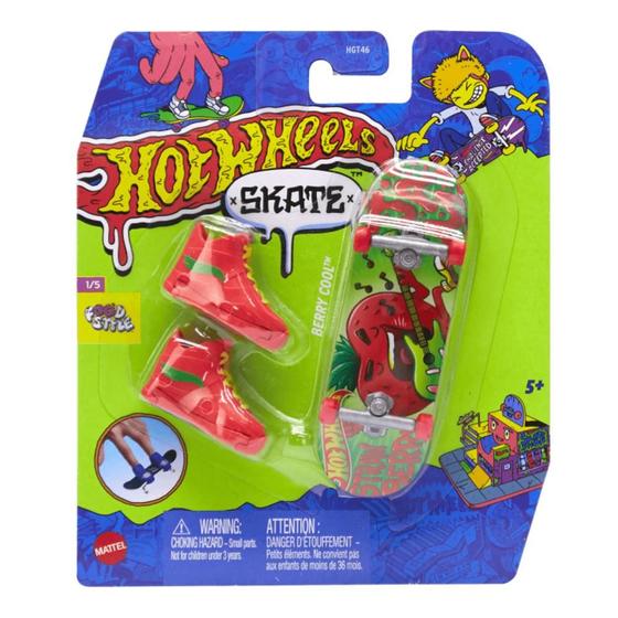 Imagem de Hot Wheels Skate de Dedo Berry Cool - Mattel