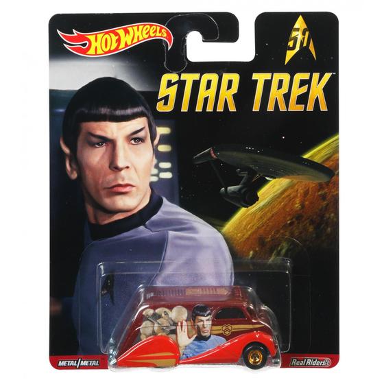 Imagem de Hot Wheels Star Trek Real Riders Deco Delivery Mattel Dlb45