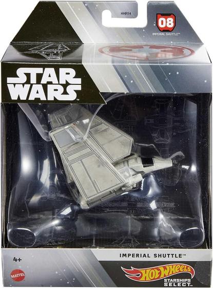 Imagem de Hot Wheels Star Wars Starships Select Premium Diecast Imperial Shuttle - Mattel