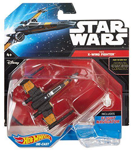 Imagem de Hot Wheels Star Wars X-Wing Fighter Poe Dameron (Laranja)