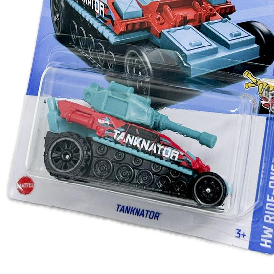 Hot Wheels - Tanknator - Let's Race - HTD42 é boa?
