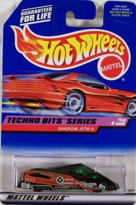 Imagem de Hot Wheels Techno Bits - Shadow Jet II