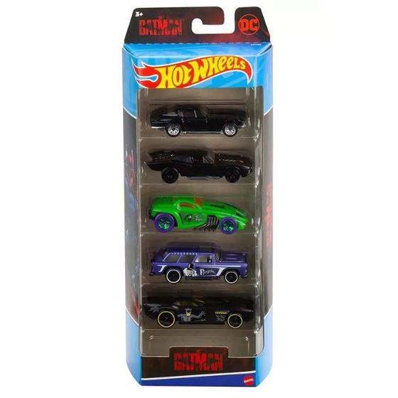 Hot Wheels The Batman Pack com 5 - 1806 Menor preço em Hot Wheels The Batman Pack com 5 - 1806