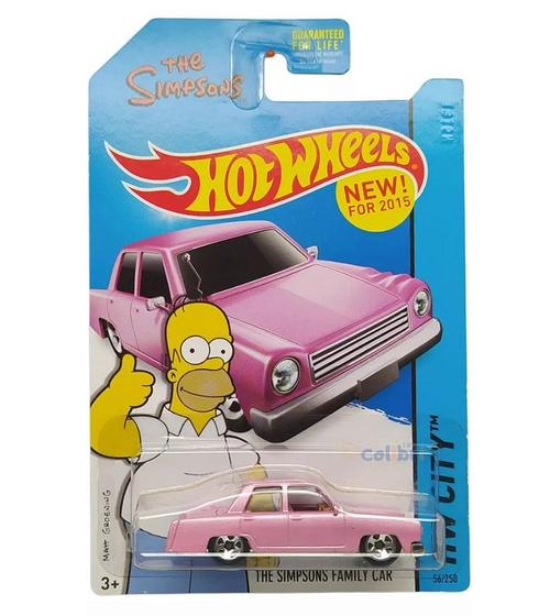 Imagem de Hot Wheels The Simpsons Family Car 2015 - Mattel