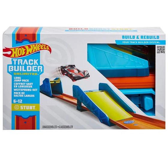 Hot Wheels TRACK AND Builder Conjunto Salto Longo Mattel GLC87 Menor preço em Hot Wheels TRACK AND Builder Conjunto Salto Longo Mattel GLC87