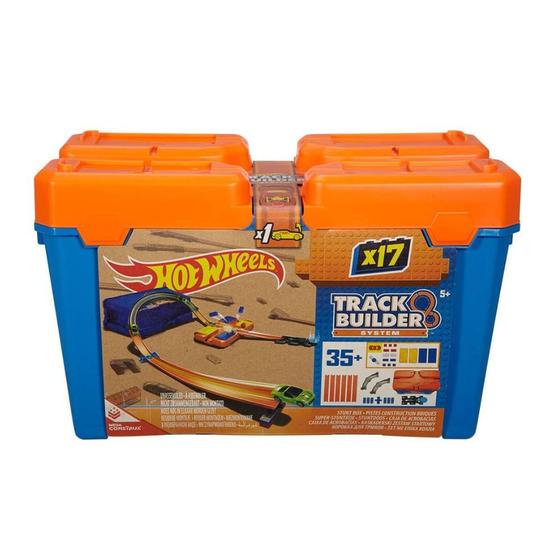 Imagem de Hot Wheels Track Builder Caixa de Manobra - FLK89 - Mattel