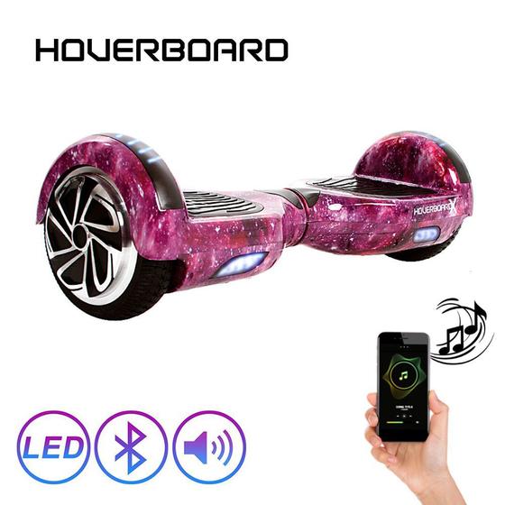 Imagem de Hoverboard 6,5 Aurora Lilás Hoverboard Scooter Elétrico