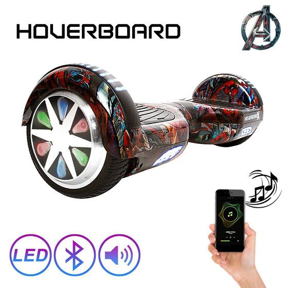 Imagem de Hoverboard 6,5 Polegada HQ Homem Aranha Hoverboard + Bolsa