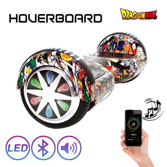 Imagem de Hoverboard 6,5 Polegadas Dragon Ball Z Hoverboard com Led
