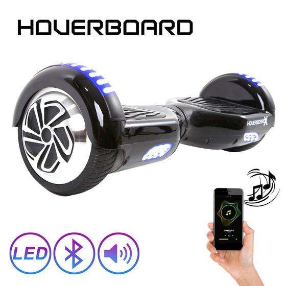 Imagem de Hoverboard Bluetooth 6,5 Polegadas Preto Hoverboard Bolsa