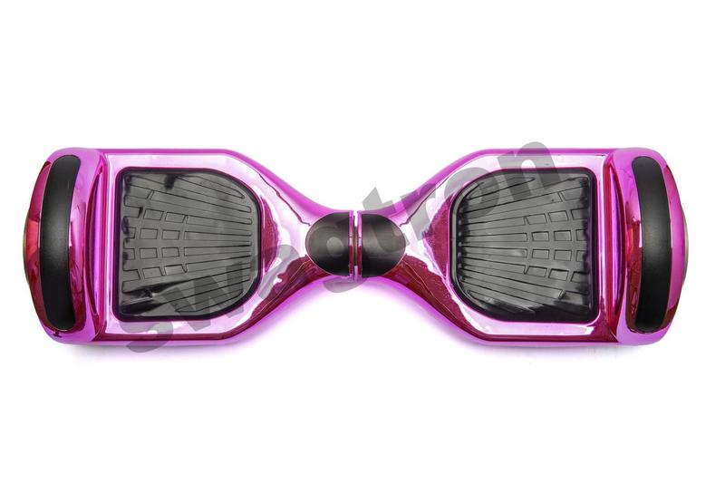 Hoverboard Overboard 6.5 Polegadas ROSA CROMADO Completo LED com Bolsa Bluetooth Musica e Bateria Smart Balance Hoverboard Magazine Luiza