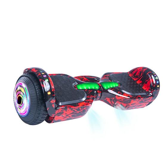 Imagem de Hoverboard Overboard Infantil Skate Elétrico 6.5"  Led Bluetooth Motor Brushless