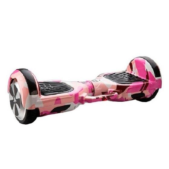 Skate Elétrico Hoverboard 6,5 Led Alça Grande Fogo Água 27100