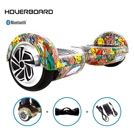 Imagem de Hoverboard Skate Elétrico 6,5 Pokemon Hoverboard Bluetooth