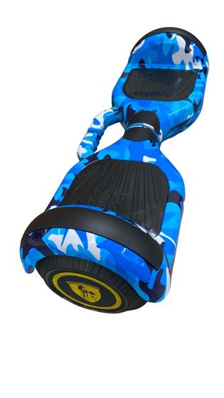 Imagem de Hoverboard Skate Elétrico 6,5 Polegadas Led Bluetooth Cor D