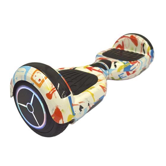 Hoverboard Skate Elétrico Grafite Bluetooth Menor preço em Hoverboard Skate Elétrico Grafite Bluetooth
