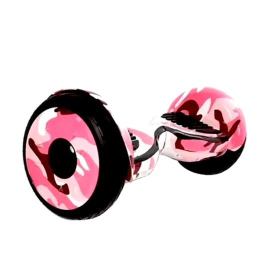 Imagem de Hoverboard Skate Elétrico Original 10 Polegadas Rosa Camuflado Led Bluetooth Bolsa