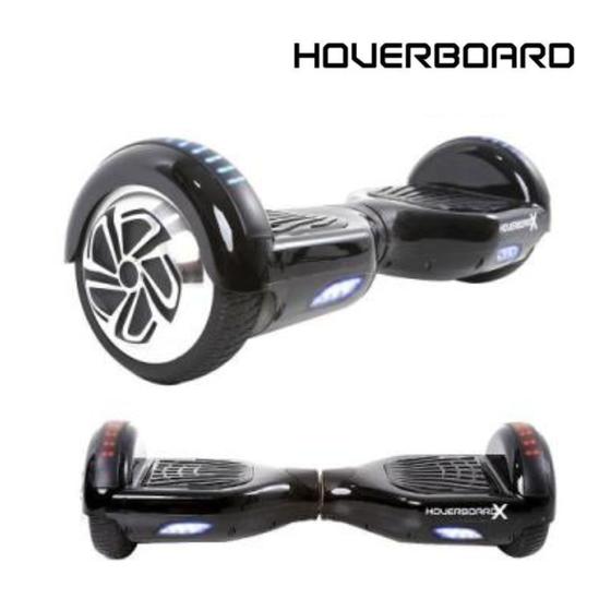 Imagem de HoverBoard Smart Balance Preto Roda 6,5 polegadas LED