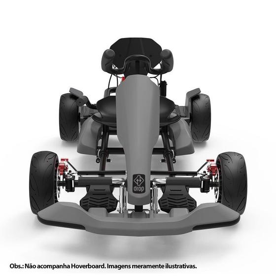 HOVERKART PRO DROP carrinho para Hoverboard Cinza Menor preço em HOVERKART PRO DROP carrinho para Hoverboard Cinza
