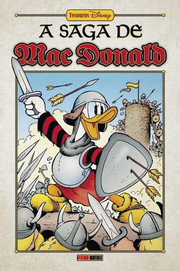 Imagem de Hq A Saga De Mac Donald - Pato Donald - Capa Dura