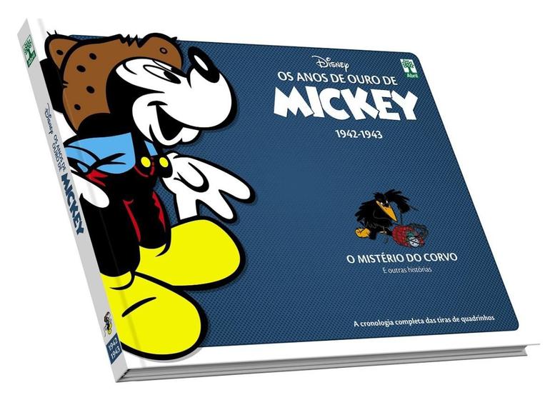 Imagem de HQ Anos de Ouro de Mickey: O Mistério do Corvo 1942-1943 Walt Disney Edição de Colecionador  - Abril