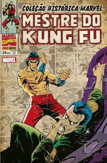 Imagem de Hq Coleção Histórica Marvel: Mestre Do Kung Fu Panini Volume 10