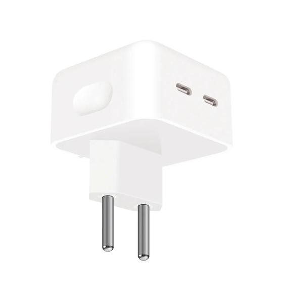 Imagem de HS-401 - Carregador Forty Watts - PD 40W Combinado (2 saidas Type-C de 20w max simultaneo)