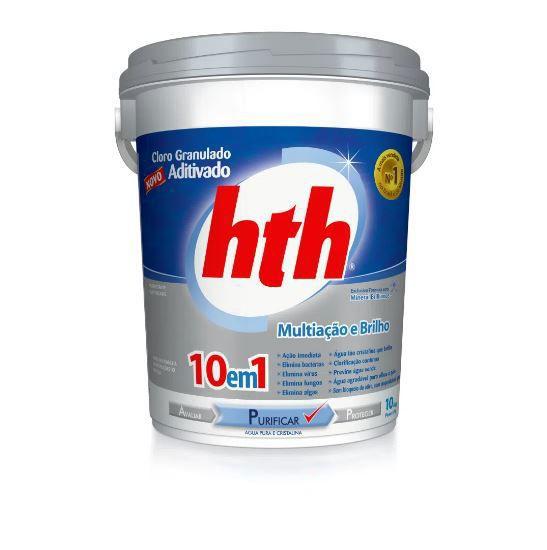 Imagem de HTH Cloro Aditivado Mineral Brilliance 10 em 1 10KG