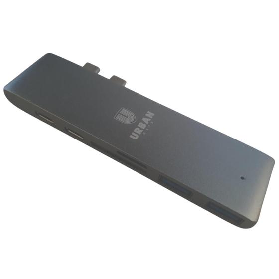 Imagem de Hub Adaptador 7 em 1 USB-C 3.1 HDMI 4k Thunderbolt MacBook