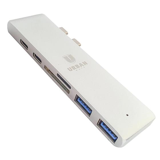 Imagem de Hub Adaptador Macbook 7 em 1 USB-C HDMI SD Urban Gate