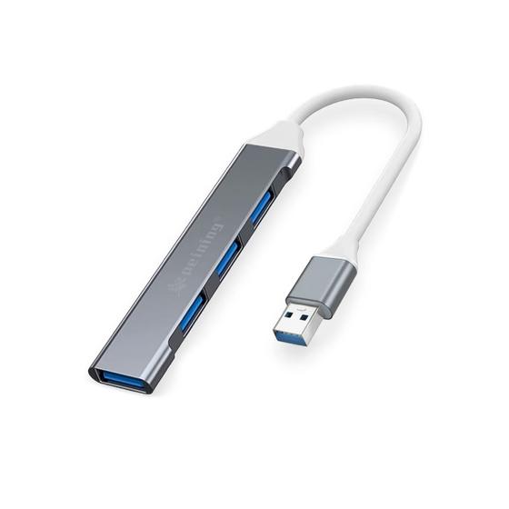 Imagem de Hub Cabo Usb 3.0 Extensor 4 Portas High Speed Hd Pen Drive