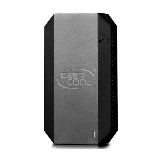 Imagem de Hub controlador para 10 fans deepcool fh-10 - dp-f10pwm-hub