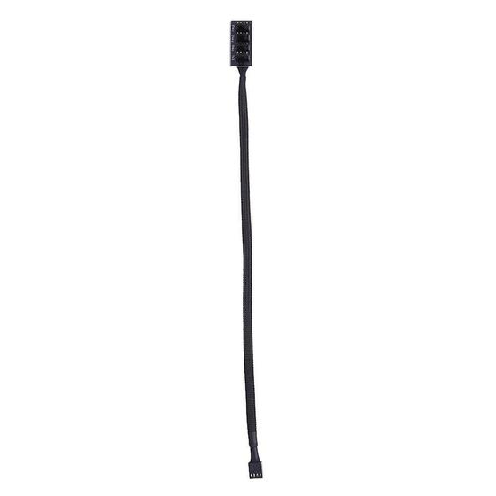 Imagem de Hub de Resfriamento para PC com 4 Portas PWM - Splitter de 4pinos (1 Fêmea para 4 Machos)