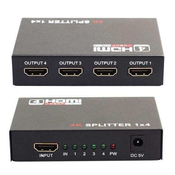 Hub Divisor Splitter Hdmi 1x4 saidas Ativo 1080p 4k 3d Cftv Dvr Full - IT-BLUE é ruim? Hub Divisor Splitter Hdmi 1x4 saidas Ativo 1080p 4k 3d Cftv Dvr Full - IT-BLUE é boa?
