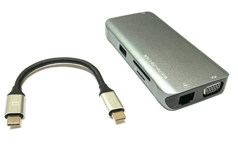 Hub & Dock Tipo C 10 Em 1 Hdmi 4K, Usb 3.0, Sd/Tf, Rj45 ,Vga - Rb ...