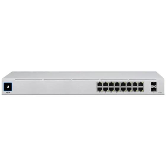 Imagem de Hub Switch Gerenciado Roteador Ubiquiti Unifi Usw 16 Poe Br Portas