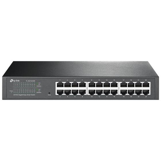 Imagem de Hub Switch Roteador Tp Link Tl Sg1024De 24 Portas Poe 10 100 1000Mbps