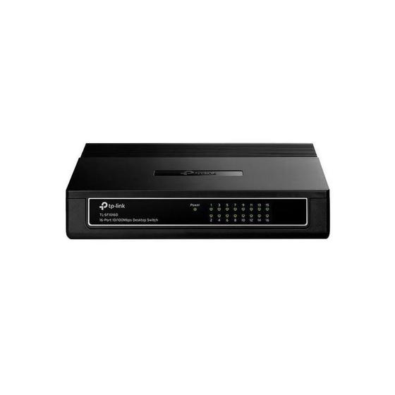 Imagem de Hub Switch Tp Link 16P Tl Sf1016D 10 100 Bivolt