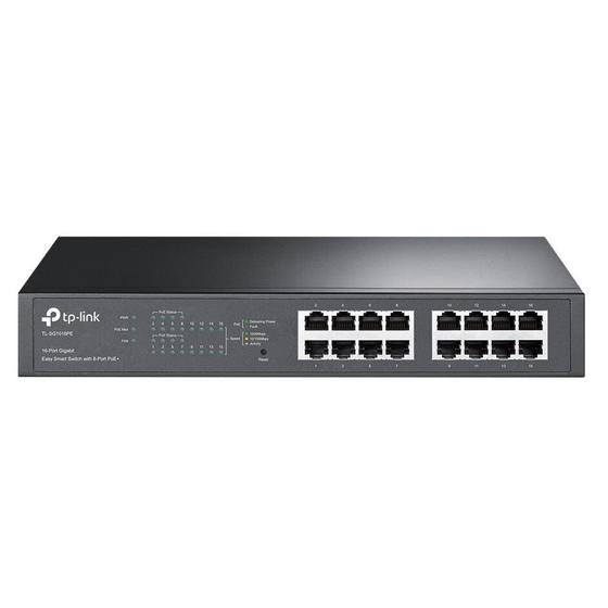 Imagem de Hub Switch TP-Link Easy Smart 16 Portas TL-SG1016PE 10/100/1000 MBPS
