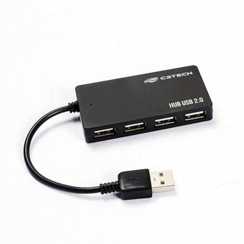 HUB USB 2.0 HU-210 4 Portas USB 2.0 480 Mbps C3 Tech Menor preço em HUB USB 2.0 HU-210 4 Portas USB 2.0 480 Mbps C3 Tech