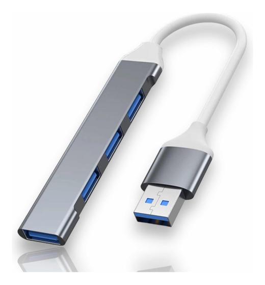 Imagem de Hub Usb 3.0 4 Portas Usb 3.0 5 Gbps Para Computador Celular