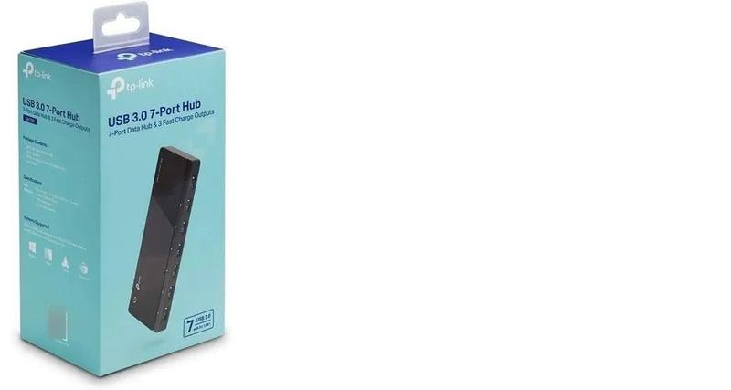 Hub Usb 3.0 De 7 Portas Com Fonte Uh700 Tp-link V 4.0 Menor preço em Hub Usb 3.0 De 7 Portas Com Fonte Uh700 Tp-link V 4.0