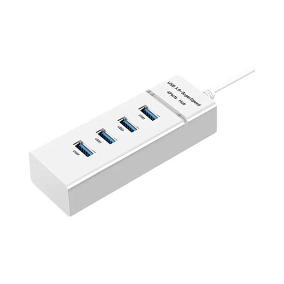 Imagem de Hub Usb 3.0 De Alta Velocidade, 4 Portas, 5 Gbps, Adaptador Multiport Para Pc, Acessórios De