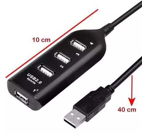 Imagem de Hub Usb 4 Portas Extensor Usb 2.0