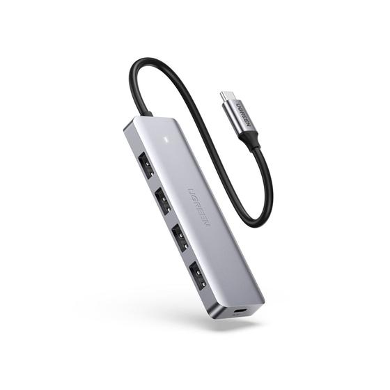 HUB USB-C Ugreen para 4 USB-A 3.0 1 Micro USB Menor preço em HUB USB-C Ugreen para 4 USB-A 3.0 1 Micro USB